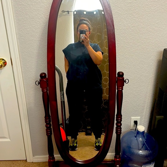 Figs Dark Harbor (Dark Navy Gray) Jogger Bottoms. - Picture 1 of 11